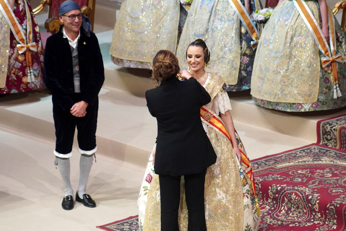 Exaltación de María Estela Arlandis como Fallera Mayor de Valencia 2024